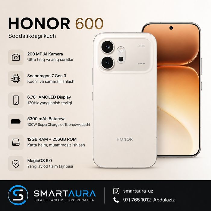 Honor 600 Lite New Model