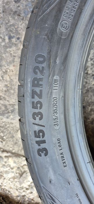 2 anvelope vara noi Kustone 315/35/20,dot 2025.Pretul este pe bucata.
