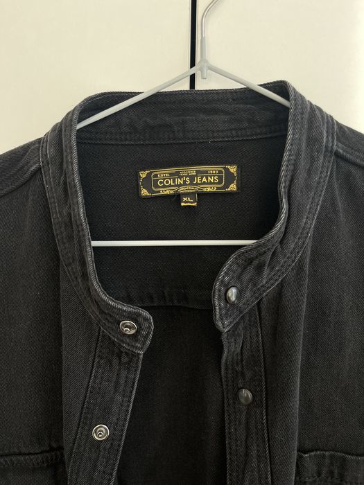 Джинсовая рубашка Colin’s Jeans, тёмно-серая