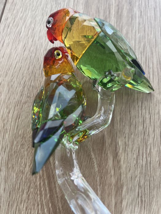 Swarovski love birds