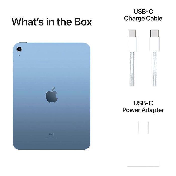 Новый iPad 11 2025 WiFi 128GB Silver(Стальной) и Blue(Синий)