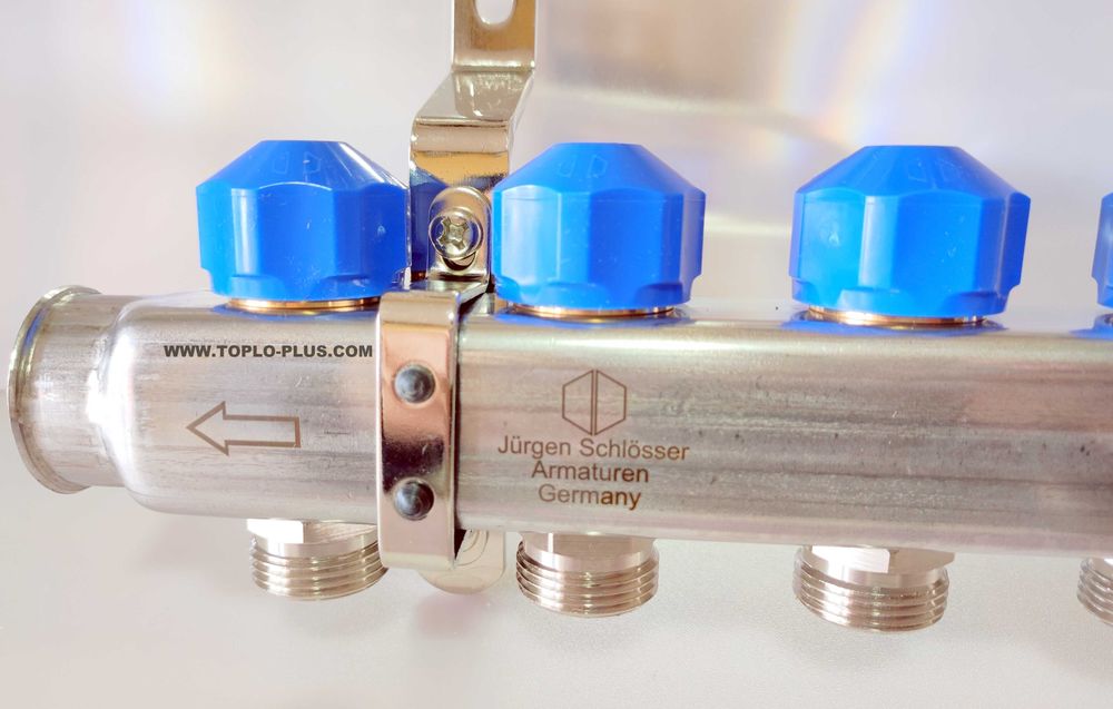 Смесителна група за подово отопление к-т 5 отвора