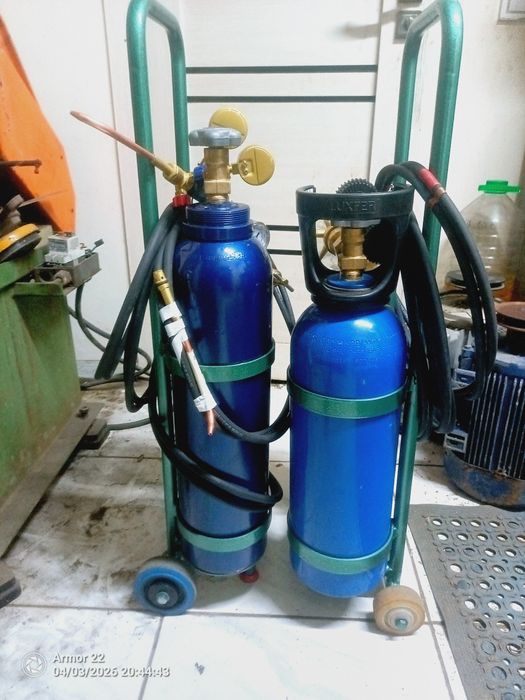 Газосварочный пост на тележке