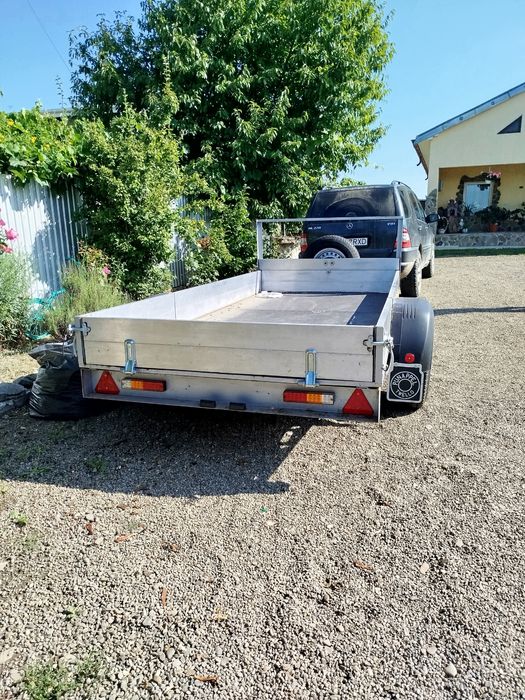 Remorcă auto 3.40 m  x 1. 40 m de 1250 kg masa maximă