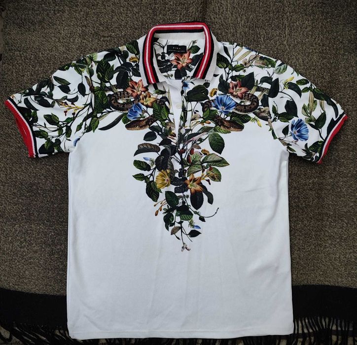 Рубашка поло мужская  Zara!Пр-во Morocco!