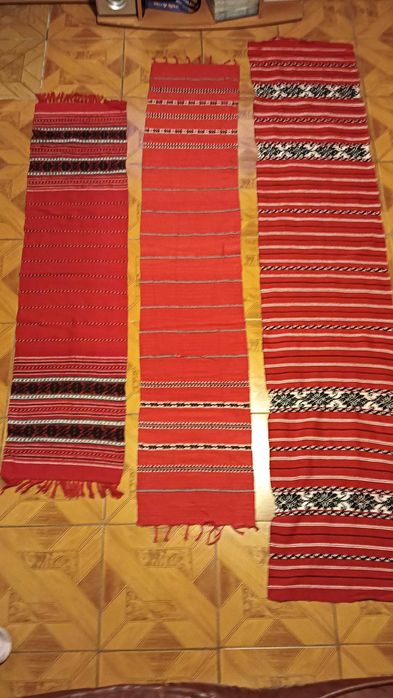 Stergare tradiționale românești din lana țesută in casa