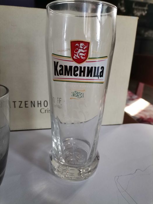 Чаши от стъкло за бира и уиски идр.