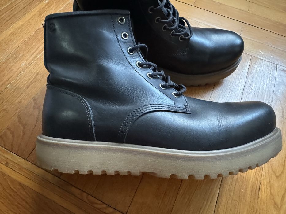 Мужские ботинки ECCO отличного качества привозные