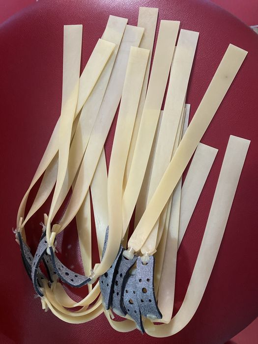 Benzi latex elastice pentru praştie