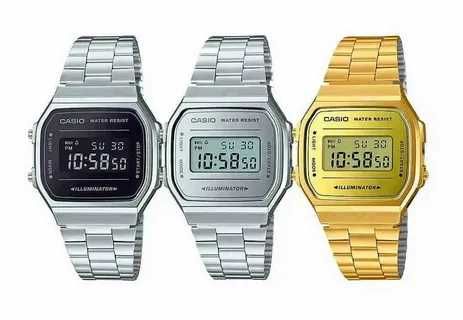 Elektron qo'l soati Casio A-168WA