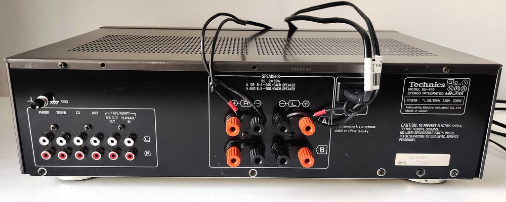 Technics SU 610 amplificator stereo statie amplificare audio receiver