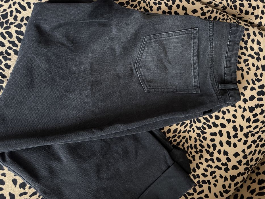 Джинсы бэгги черные