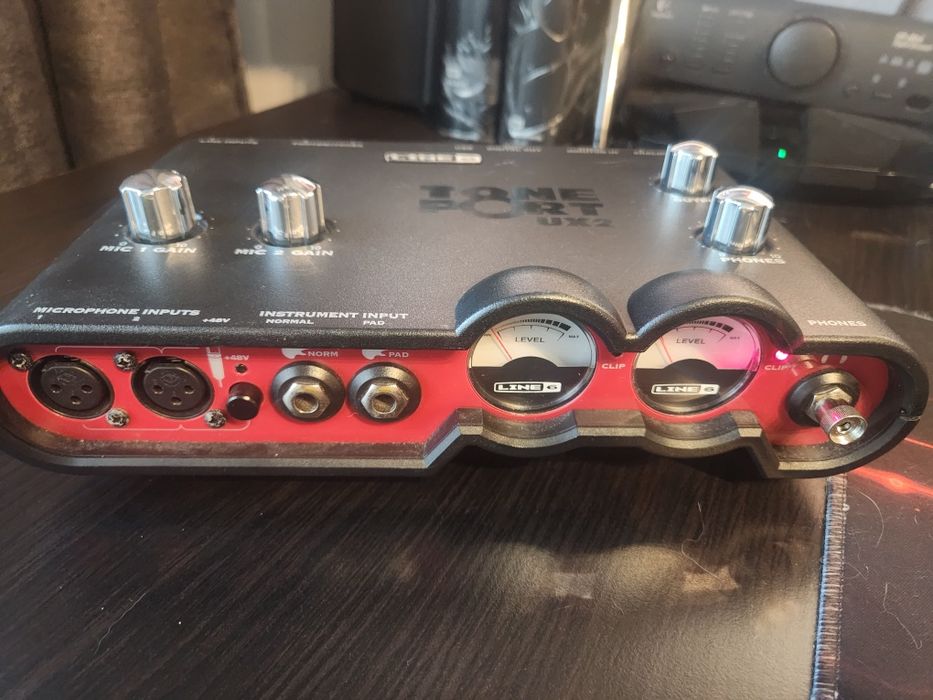 Interfață audio Line 6 TonePort UX2 / POD Studio