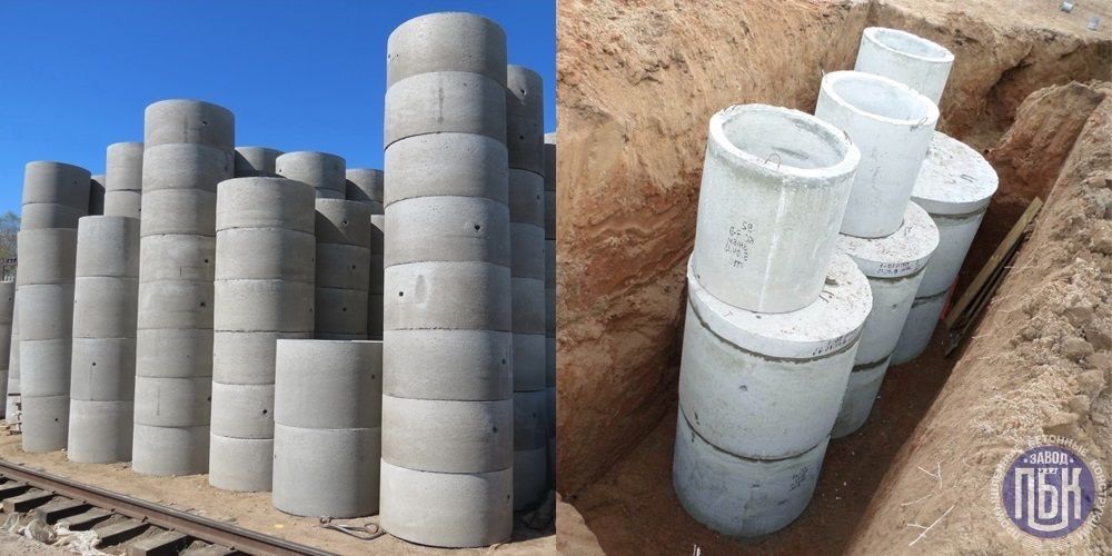 Бетонные кольца с доставкой