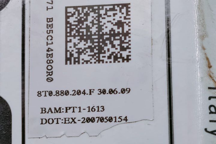 Airbag Pasager  8T0880204F Audi A5 8T seria