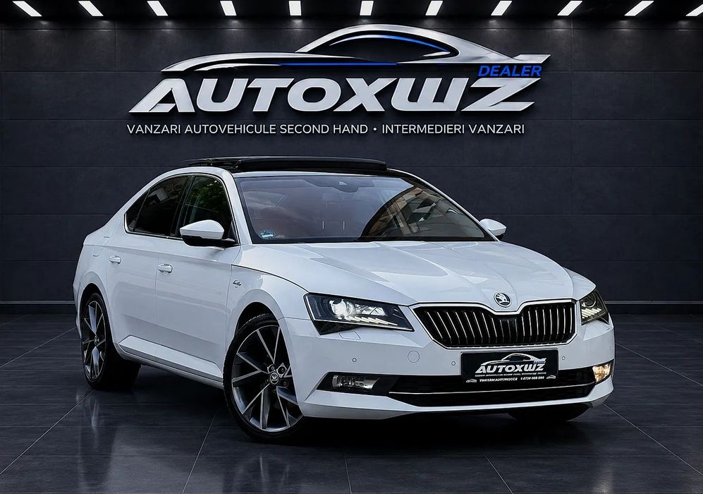 Skoda Superb Garantie12Luni/L&K/BiXenon/Led/Panoramic/Piele/Camera/Ventilatie