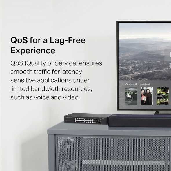 Tp-link LS1024G  24-портовый гигабитный коммутатор