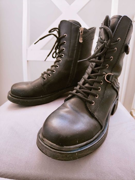 Ботинки,  кожа,  демисезон