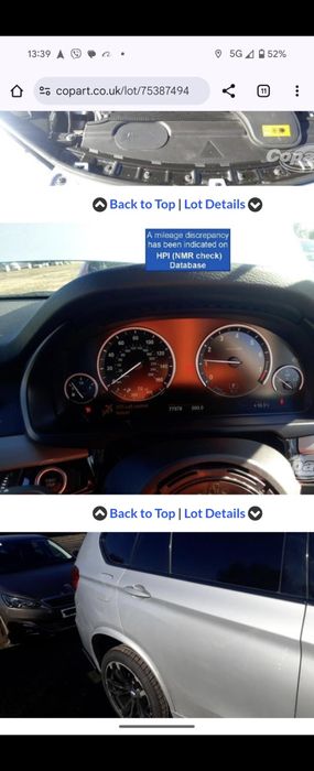 Волан BMW F15 за F серия