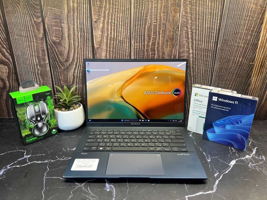 Ультрабук ASUS ZENBOOK 14 OLED \ CORE I5-1240P \ 8GB \ 512SSD 711
