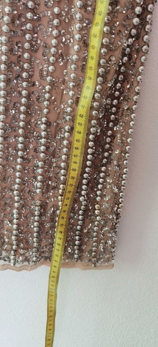 Rochie cu perle si pietre