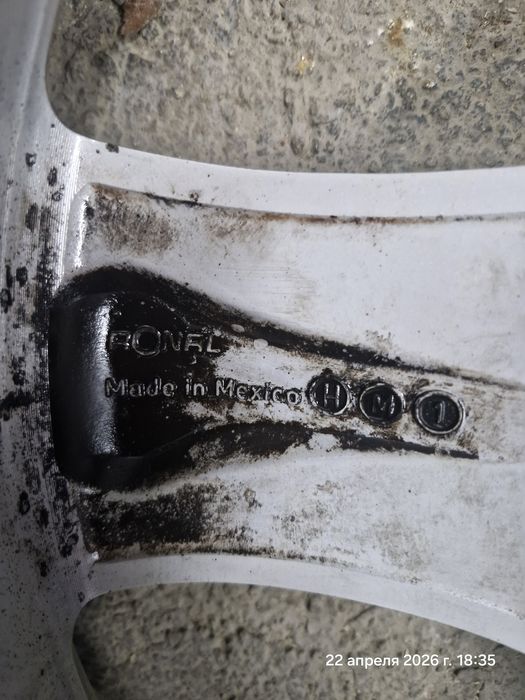 Диски разноширокие r19