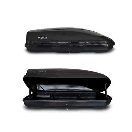 Автобокс Journey Perflex 420л черен с ключалка / Багажник за кола