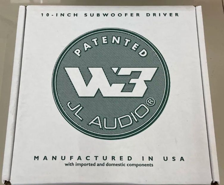 JL audio 10w3v3-4 subwoofer