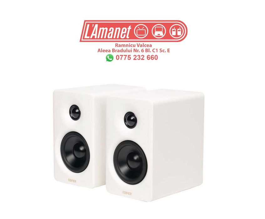 Set Boxe Audio Stereo 2.0 BlueTooth Edifier M60 USB-C Alb Sigilate