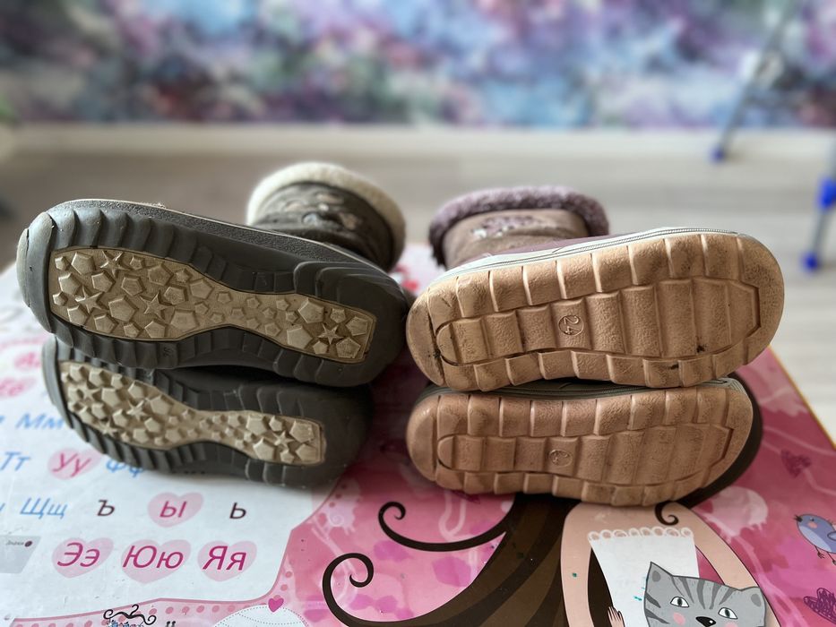 Сапоги детские зимние для девочек