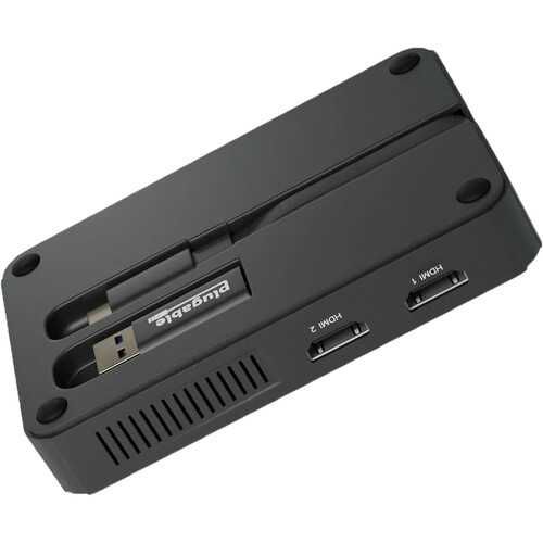 Plugable USB-C or USB 3.0 Quad HDMI Adapter - 4 Monitors