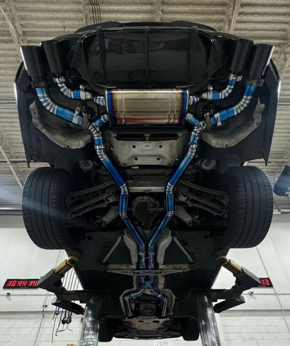 Evacuare Completă din TITAN BMW M3 / M4 S58 – Clapete Electrice, Tipsu