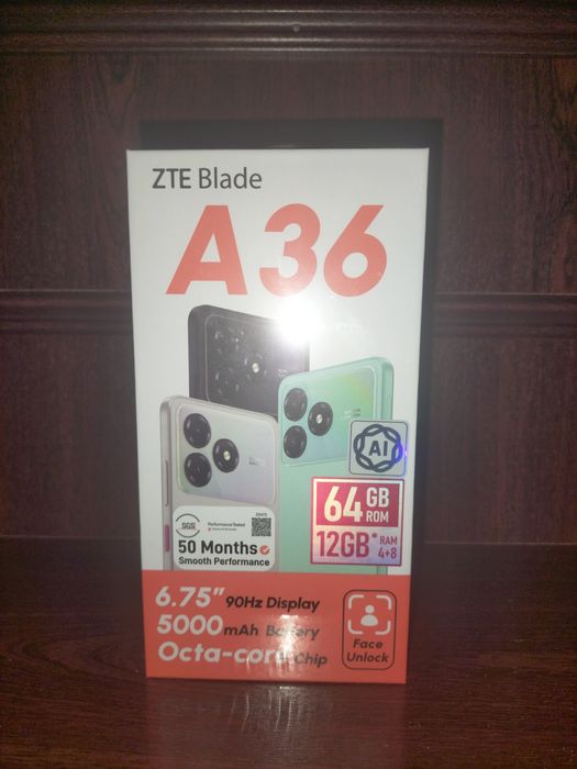 Zte Blade a36 новый