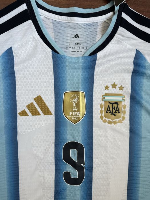 Tricou fotbal Argentina 25/26 Home Kit J. Alvarez #9