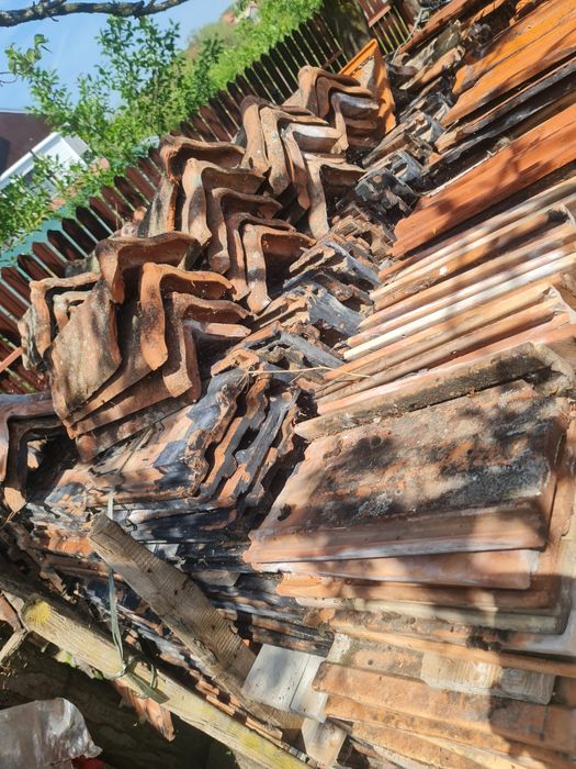 Tigla veche (cu un cioc de prindere)