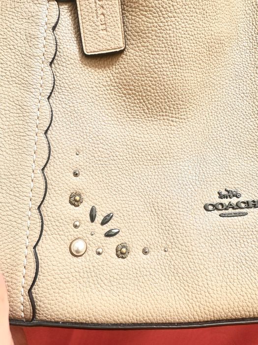 Кожена чанта Coach