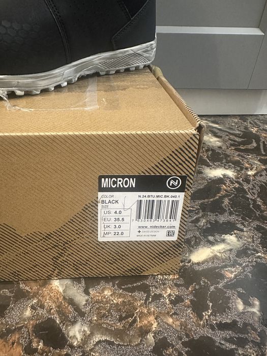 Boots Snowboard Nidecker Micron 22 cm