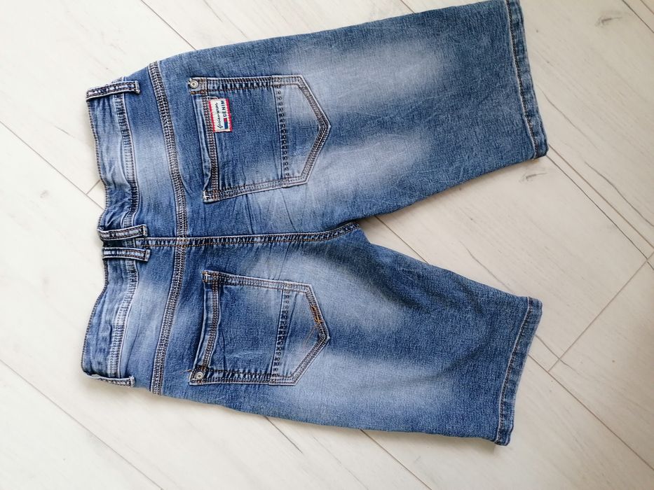 Летни къси дънки еластични размер 12 г.