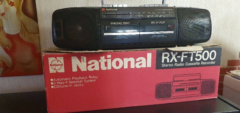 Продам магнитофон NATIONAL RX-FT500