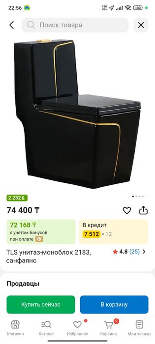 Белый унитаз для дома