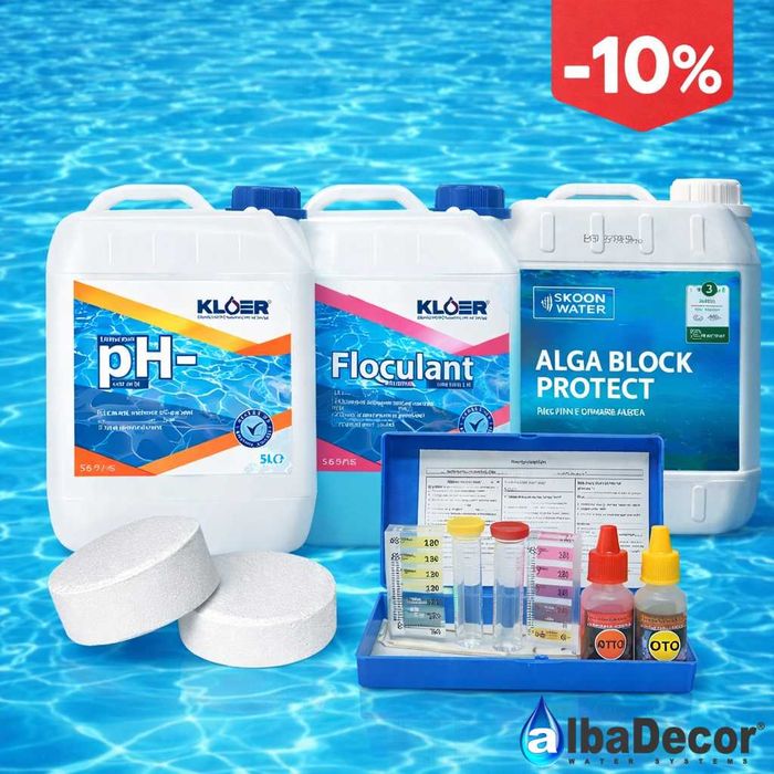 Set itretinere piscine AlbaDecor