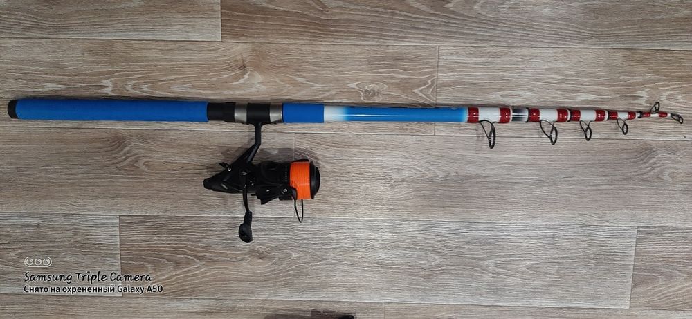 Карповые удилища с катушками 3 шт.