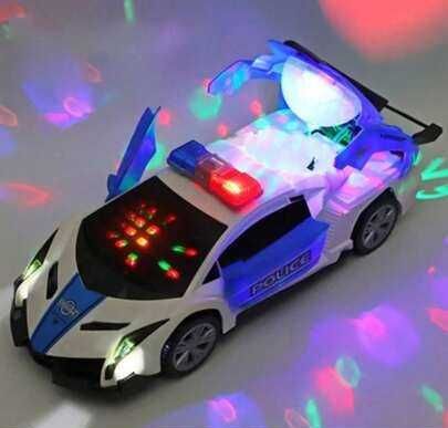 Masinuta de jucarie pentru copii cu TELECOMANDA RADIO si lumini, sunet