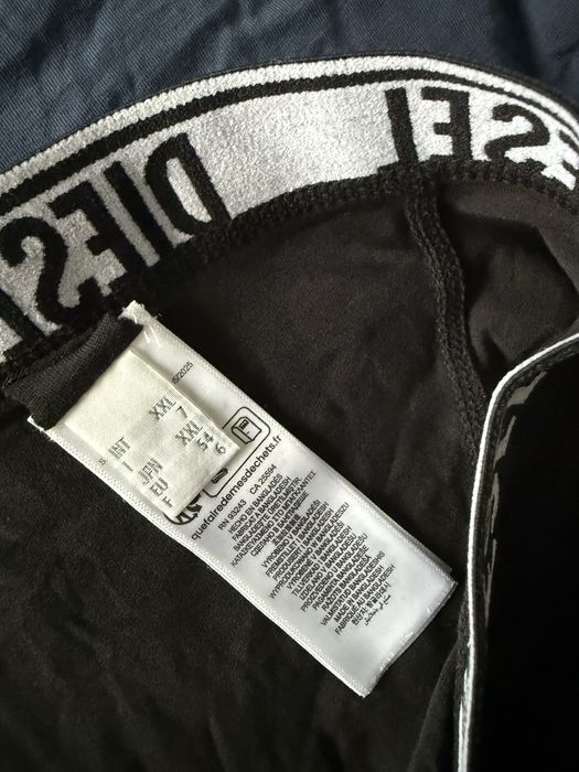 Diesel set 3 boxeri gri-negru-bleumarin marimea XXL noi originali