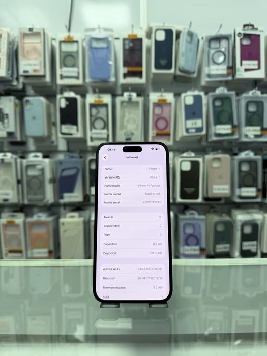 iPhone 14 Pro Max - Memorie 128GB - Sanatate baterie 83% - DeBi GSM Mobile Brasov