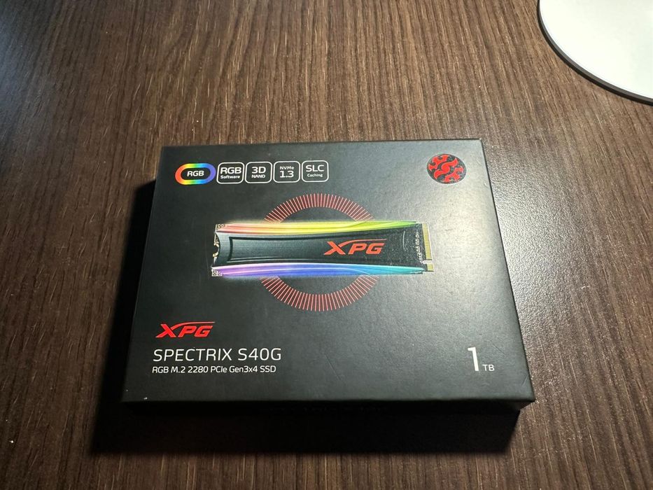 SPECTRIX S40G - RGB M.2 2280 PCIe Gen 3x4