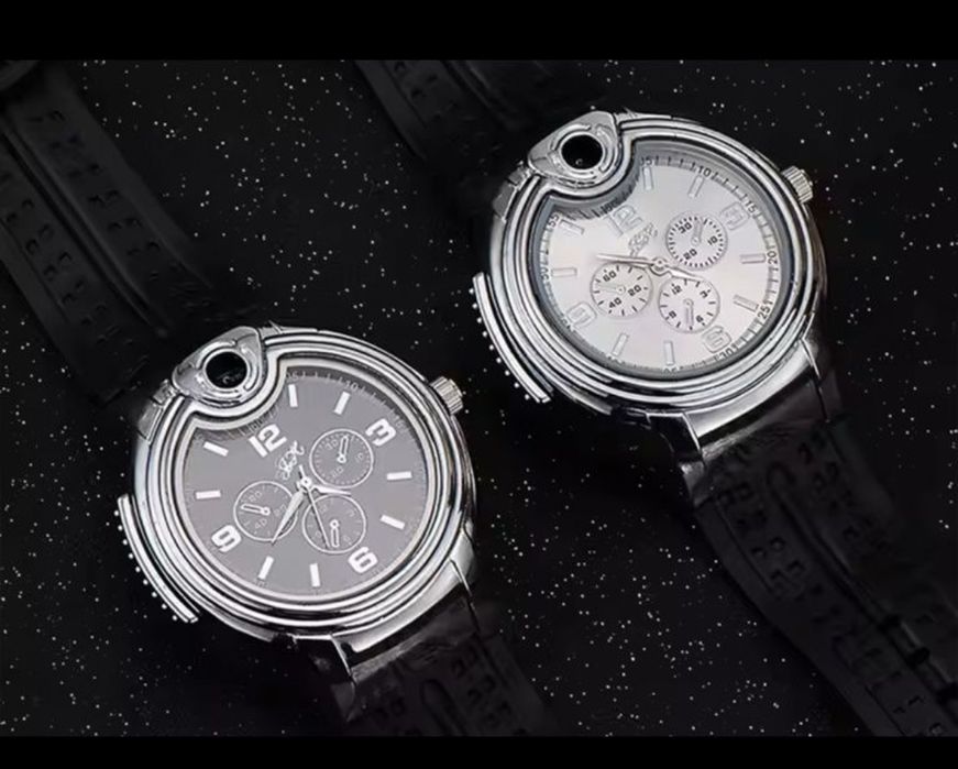 Ceas cu bricheta / nou