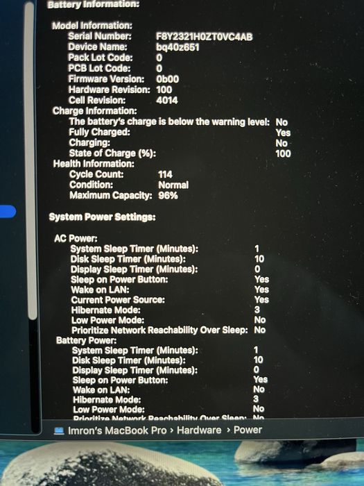 Macbook M1 PRO 16” 32гб ОЗУ 512 SSD