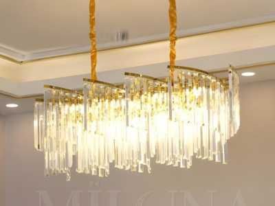 Люстра,2размер,регулируемая высота,современная,для зала,офиса,гостиной