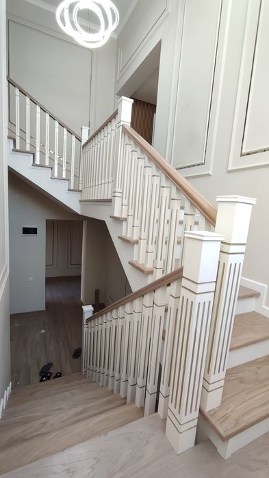 Лестницы обшивка установка загатовка лестница